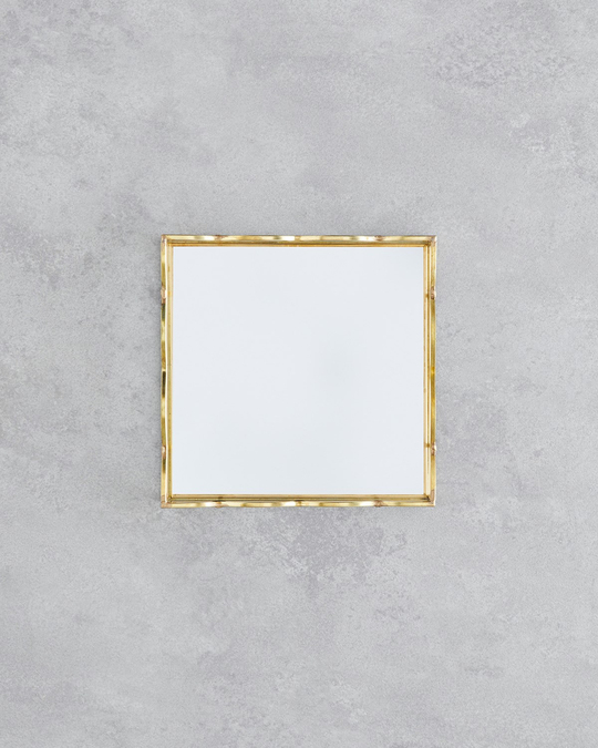Mensa Cam Dekoratif Tepsi 18x18x3,5cm Gold