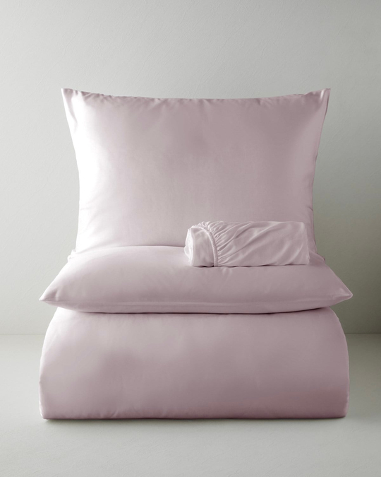 Micell Lyocell Saten Çarşaflı Çift Kişilik Nevresim Takımı 200x220 cm Lila