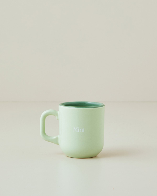 Mini&Dad Seramik İkili Kupa 150-230 ml Yeşil