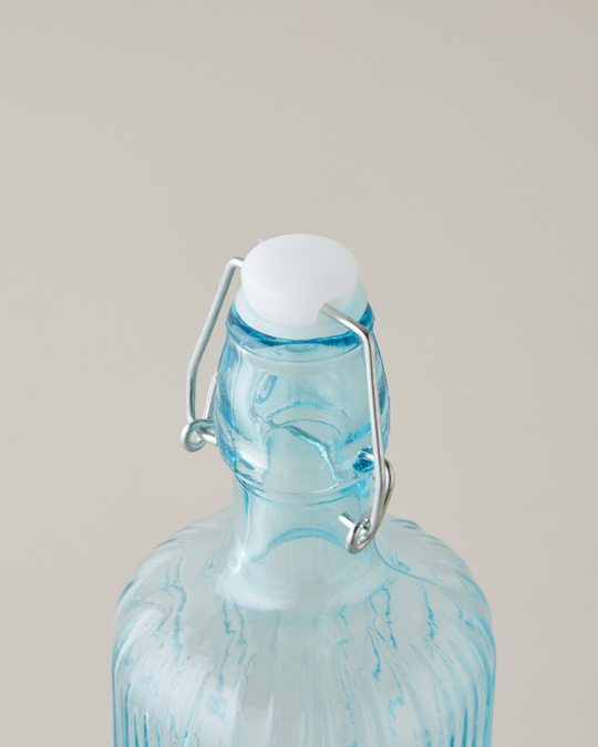 Moist Cam Şişe 1000 ml Mavi