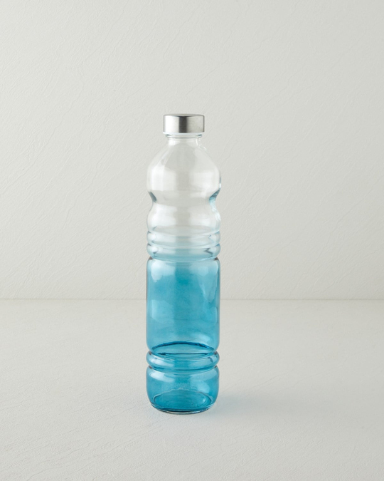 Nova Cam Şişe 1000 ml Mavi