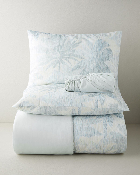 Palmera Dijital Baskılı Kolay Ütülenir Çift Kişilik Çarşaflı Nevresim Takımı 200x220 cm Turkuaz-Bej
