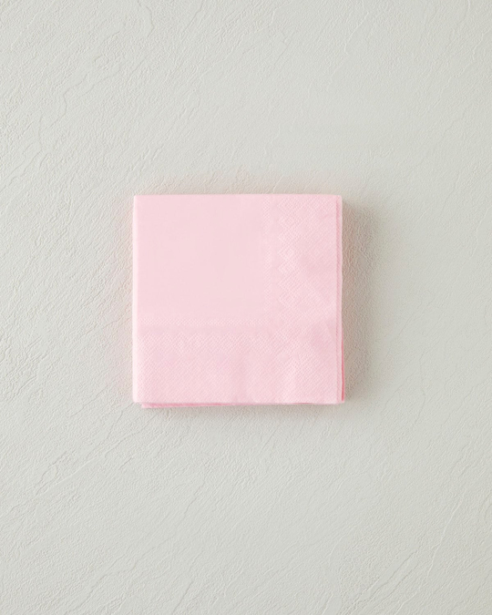 Plaine 20li Kağıt Peçete 24x24 cm Pembe