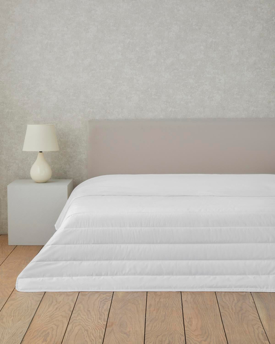 Premium Mikrojel Tek Kişilik Yorgan 155x215 cm Beyaz