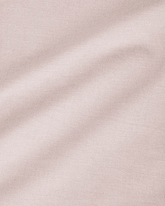 Pure Pamuklu Tek Kişilik Lastikli Çarşaf 100x200 cm Toz Pembe