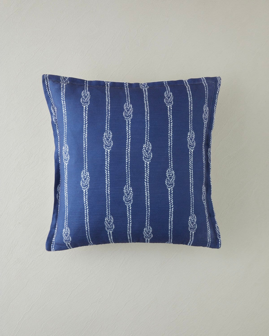 Rope Kırlent Kılıfı 45x45 cm Lacivert