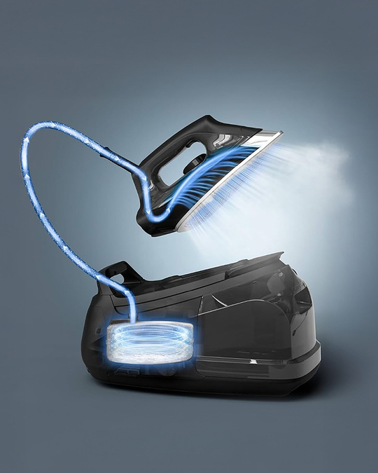 Rowenta Perfect Steam Pro DG8622 Buhar Kazanlı Ütü 2400W Siyah