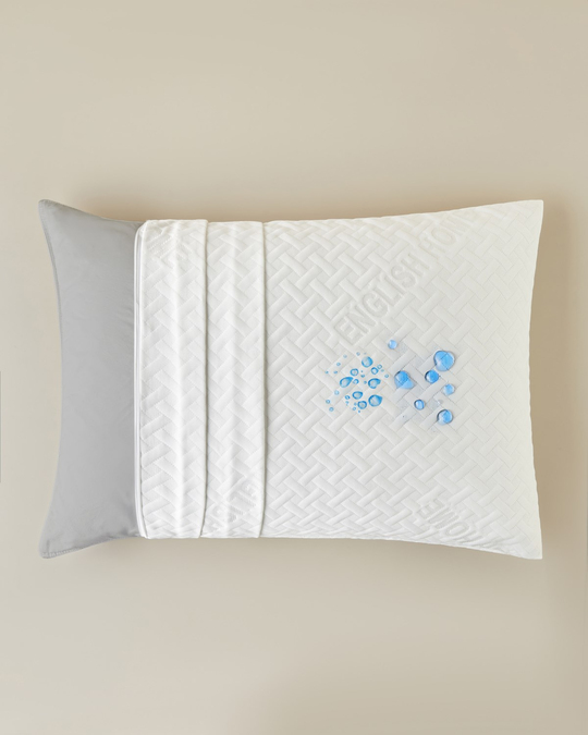 Soft Care Örme Sıvı Geçirmez Alez Yastık Kılıfı 50x70 cm Beyaz