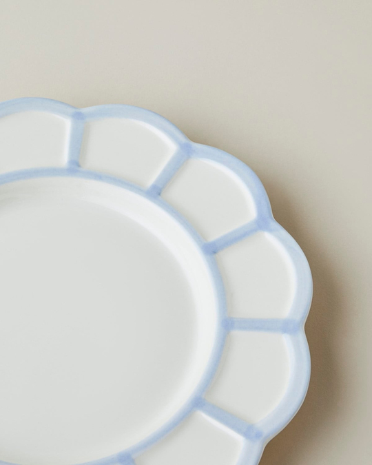 Soft Cloud Stoneware Pasta Tabağı 21 cm Açık Mavi