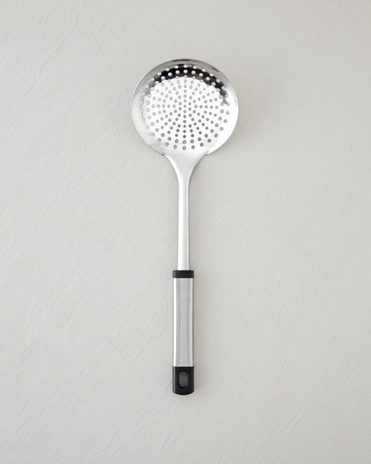 Steel Force Paslanmaz Çelik Kevgir 35 cm Siyah - Gri