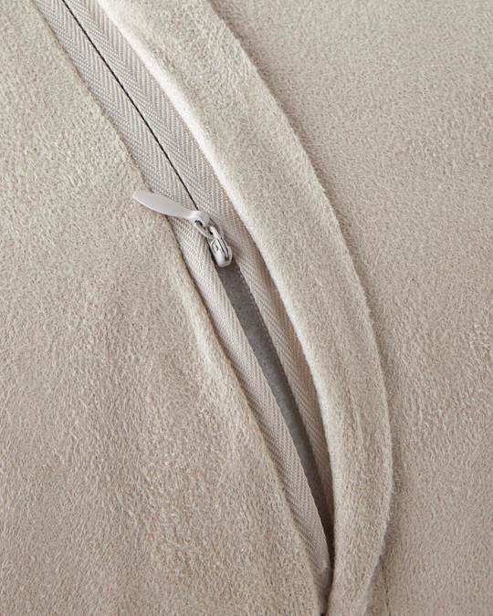 Terra Pelüş Kırlent Kılıfı 45x45 cm Bordo