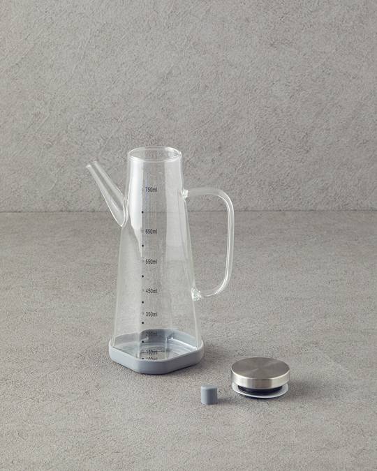 Tinna Borosilikat Yağdanlık 750 ml Şeffaf