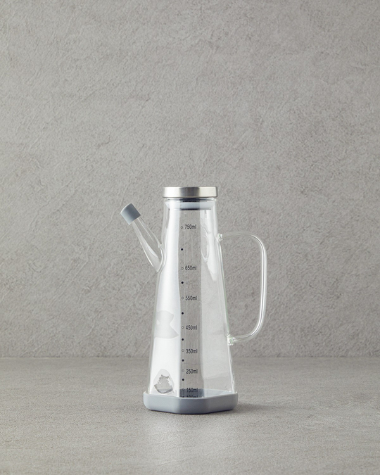 Tinna Borosilikat Yağdanlık 750 ml Şeffaf