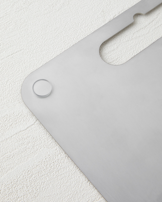 Titan Cut Paslanmaz Çelik Kesme Tahtası 24x34 cm Gri