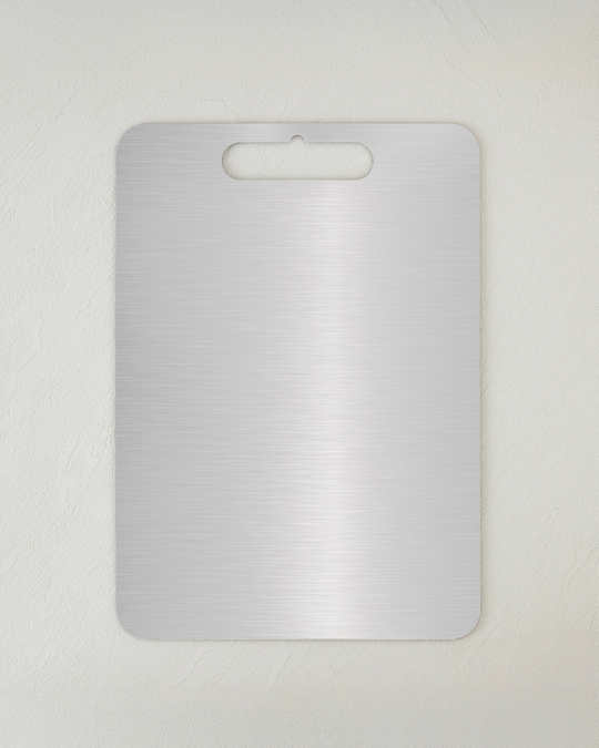 Titan Cut Paslanmaz Çelik Kesme Tahtası 24x34 cm Gri