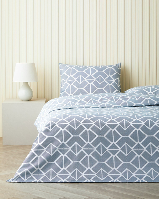 Triweave Kolay Ütülenir Çarşaflı Tek Kişilik Nevresim Takımı 160x220 cm Yeşil