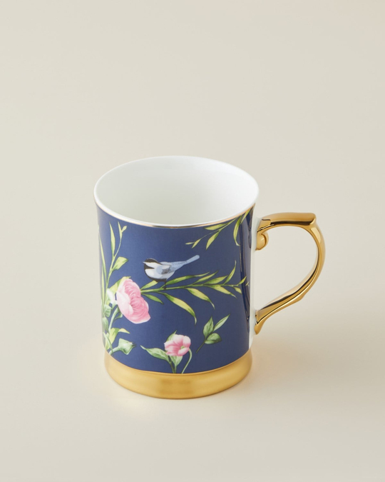Vanilla New Bone China Kupa 400 ml Lacivert