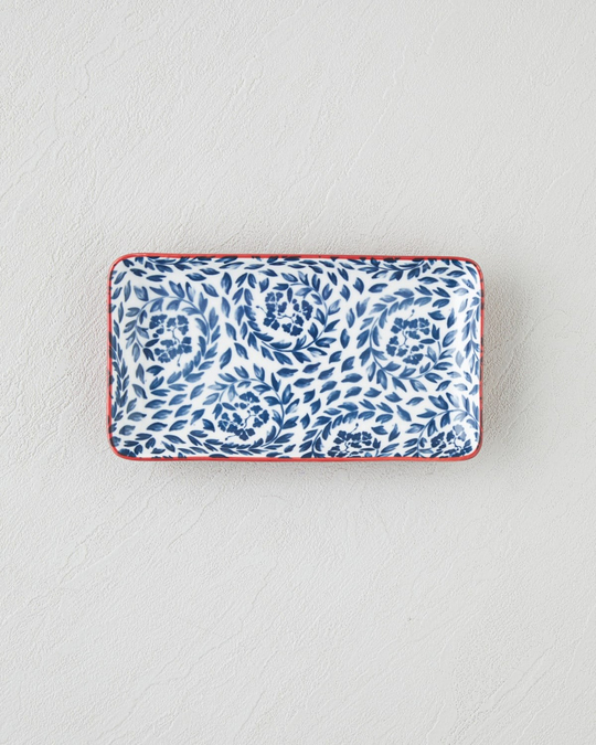 Verlune New Bone China Çerezlik 17x10 cm Mavi