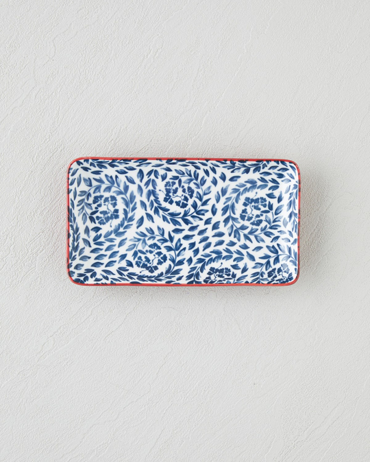 Verlune New Bone China Çerezlik 17x10 cm Mavi