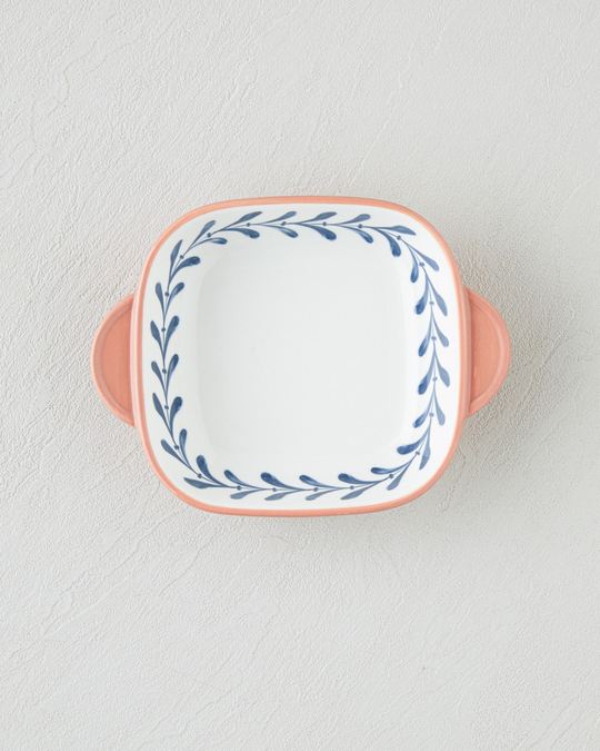 Verlurea New Bone China Çerezlik 18x18 cm Mavi