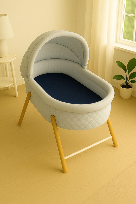 60 x120 + 15 cm Pamuklu ve Lastikli Fittet Penye Bebek Çarşafı