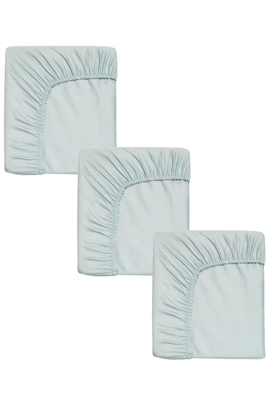 3 Adet Pamuklu ve Lastikli 60 x 120 x 15 cm Penye Bebek Çarşaf