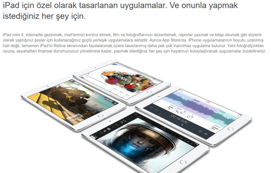 Yenilenmiş Apple iPad Mini 4 128 GB Silver B Kalite(12 Ay Garantili)