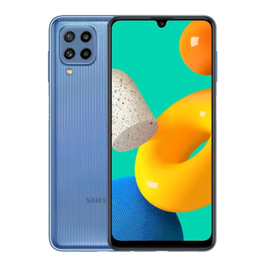 Yenilenmiş Samsung Galaxy M32 Blue 128 GB A Kalite (12 Ay Garantili)