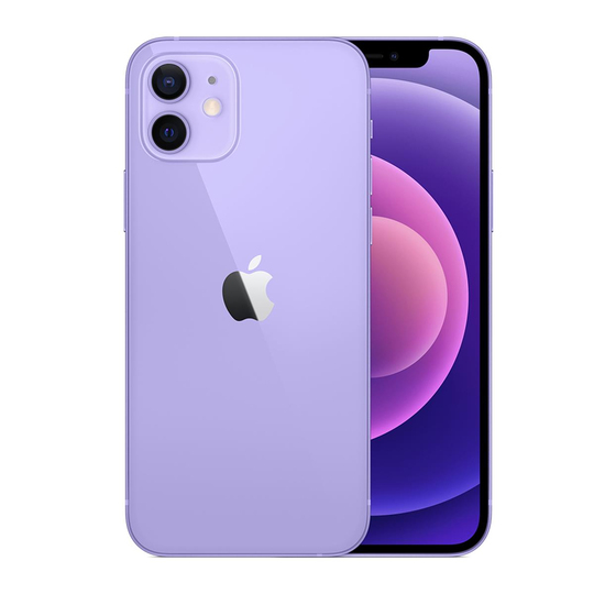 Yenilenmiş iPhone 12 128 GB Purple A Kalite (12 Ay Garantili)