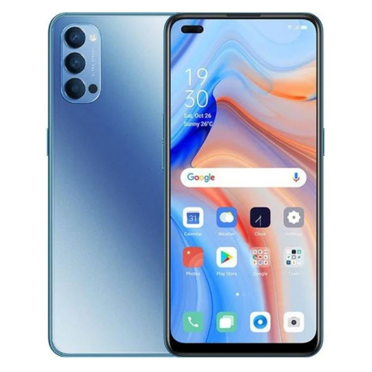 Yenilenmiş Oppo Reno 4 128 GB Blue A Kalite (12 Ay Garantili)