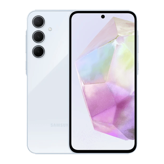 Yenilenmiş Samsung Galaxy A35 128 GB A Kalite Ice Blue (12 Ay Garantili)