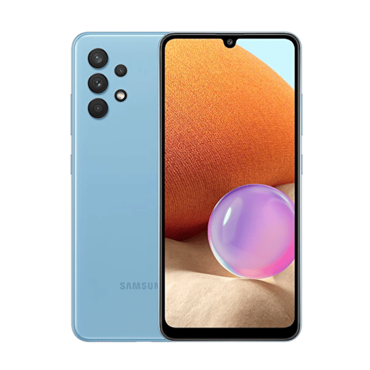 Yenilenmiş Samsung Galaxy A32 Blue 128GB C Kalite (12 Ay Garantili)