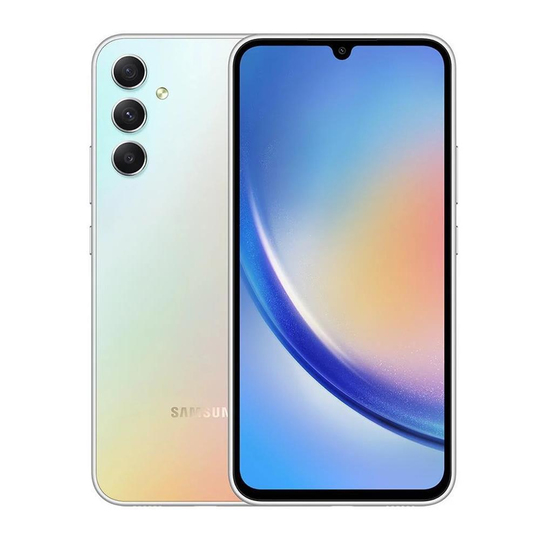 Yenilenmiş Samsung Galaxy A34 256 GB Silver B Kalite (12 Ay Garantili)