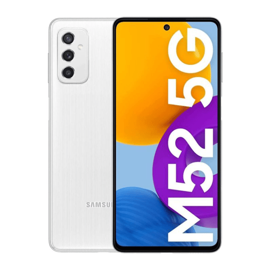 Yenilenmiş Samsung Galaxy M52 128 GB White B Kalite (12 Ay Garantili)