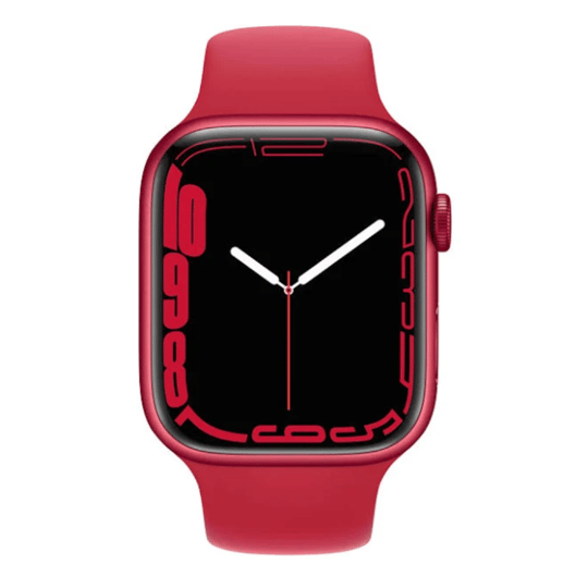 Yenilenmiş Apple Watch Series 7 45MM Red A Kalite (12 Ay Garantili)