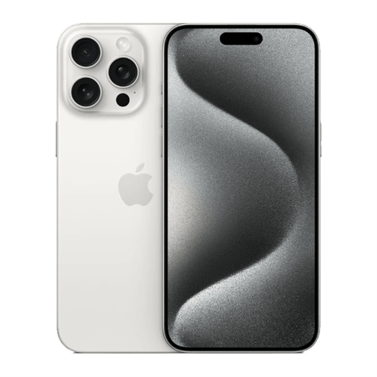 Yenilenmiş iPhone 15 Pro Max 512GB White Titanium C Kalite (12 Ay Garantili)