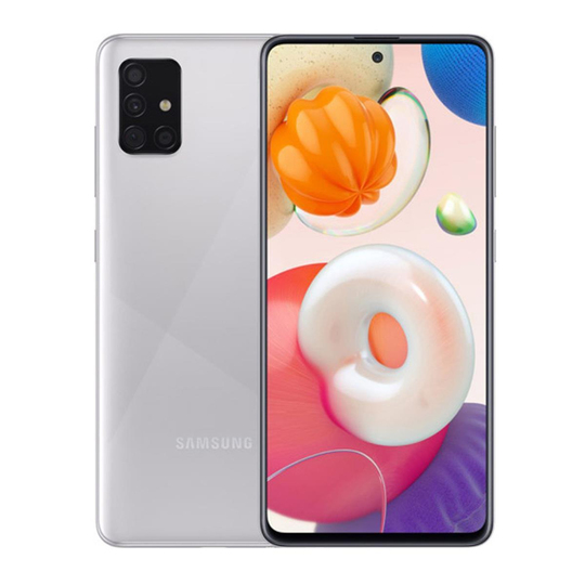 Yenilenmiş Samsung Galaxy A51 256 GB Crush Silver A Kalite (12 Ay Garantili)