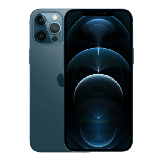 Yenilenmiş iPhone 12 Pro Max 128 GB Pacific Blue A Kalite (12 Ay Garantili)