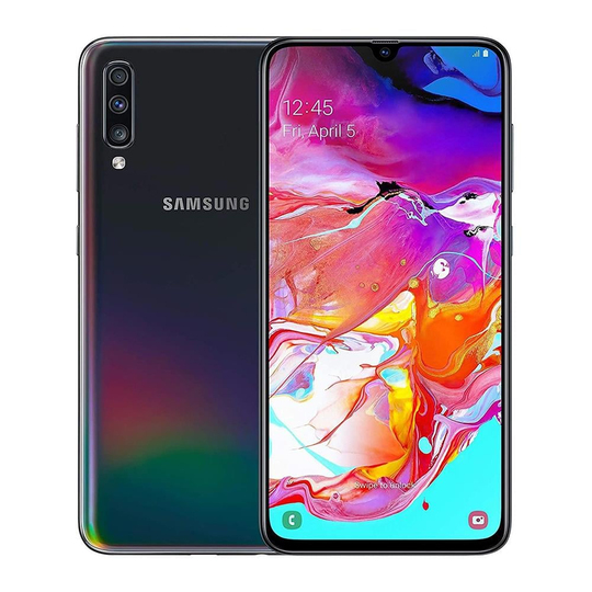 Yenilenmiş Samsung Galaxy A70 128 GB Black A Kalite (12 Ay Garantili)