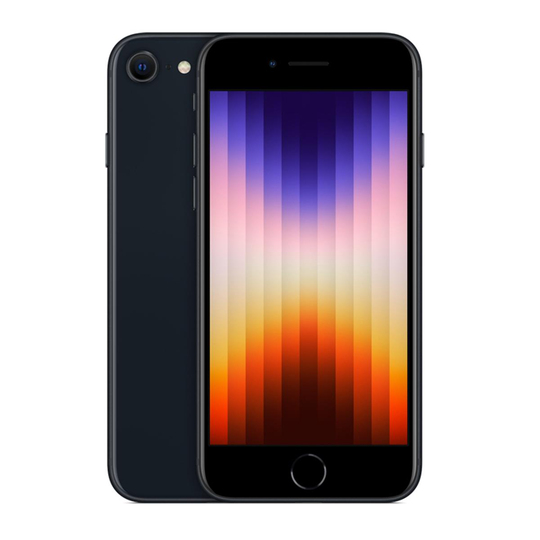 Yenilenmiş iPhone SE 2022 64 GB Midnight B Kalite (12 Ay Garantili)