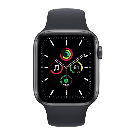 Yenilenmiş Apple Watch Series SE 44MM Space Gray A Kalite (12 Ay Garantili)