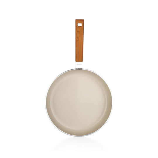 Schafer Ceramoni Seramik Tava 26 Cm-Krem