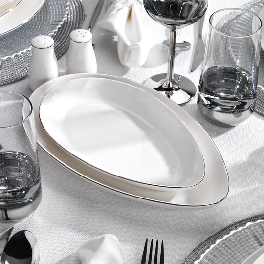 Schafer Dina Yemek Takımı 56 Parça-Platin
