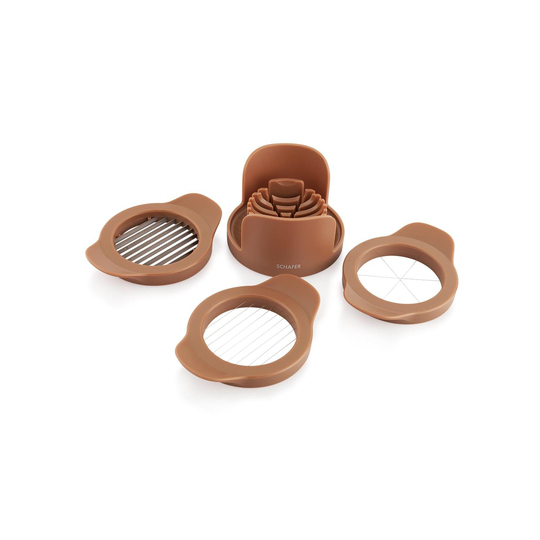 Schafer Easy Doğrayıcı Seti 4 Parça-Pembe