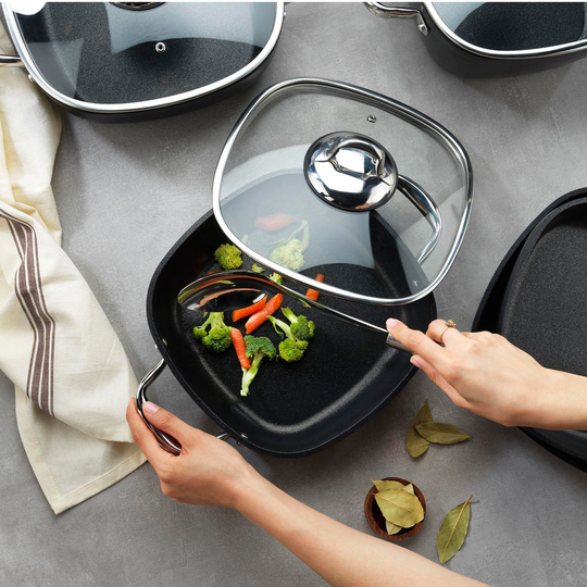Schafer Gastronomie Master Granit Derin Tencere-20Cm