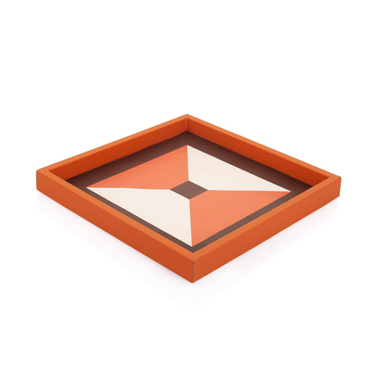 Schafer Home Fame Baskılı Tepsi 35x35 Cm 1 Parça-Kırmızı