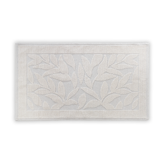 Schafer Home Leaf 2 li Banyo Paspası-Ekru