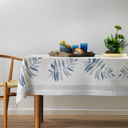 Schafer Home Lufa Masa Örtüsü 160x240 Cm 1 Parça-Mavi