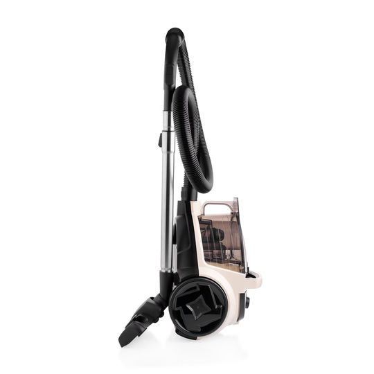 Schafer Vortex Toz Torbasız Elektrikli Süpürge-Krem/Siyah
