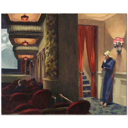 Edward Hopper Paintings Art Print on Canvas CANVASTAR